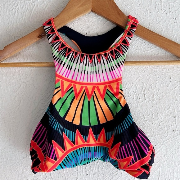 Mara Hoffman Reversible Racerback Bikini Top Sz XS - Picture 2 of 6